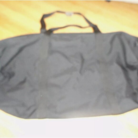 LARGE NIGHT OPS BLACK OPS MILITARY QUICK GRAB BLACK DUFFLE BAG USA MADE LD 4011 - Picture 1 of 11